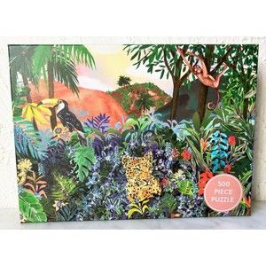 The Fantastic Jungle 500 Piece Jigsaw Puzzle Jeanetta Art & Design - Complete